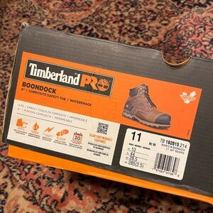 Timberland PRO Boondock Men's Brown Composite Toe Boots